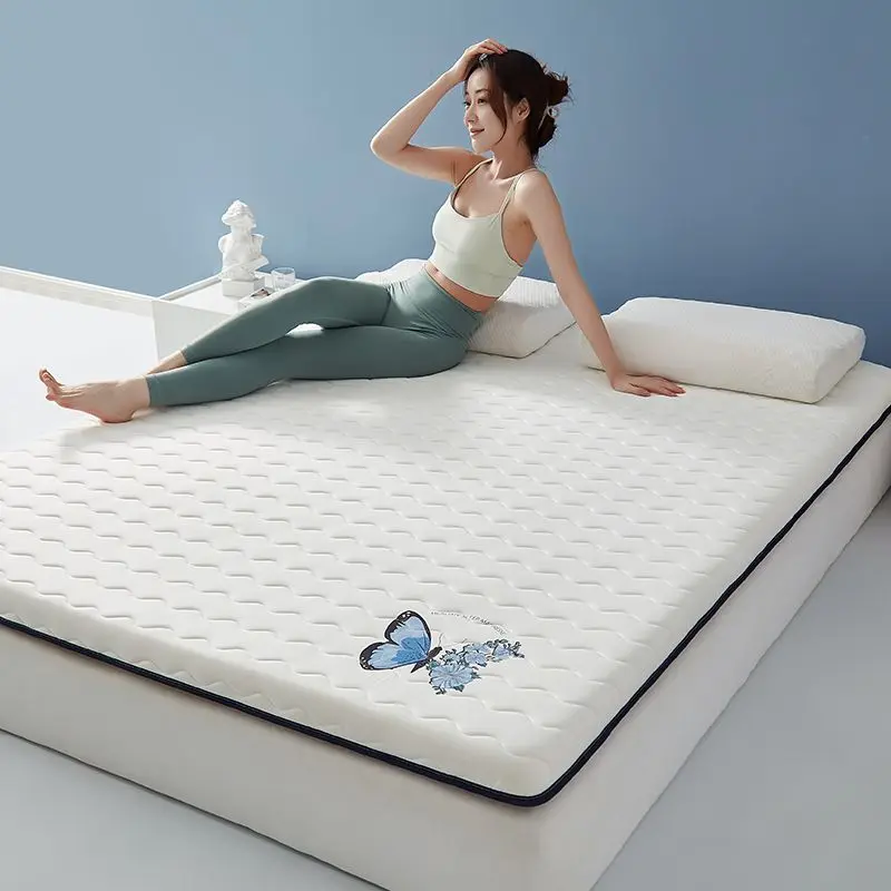 Latex Mattresses Home Bedding Bedroom Cushions Student Dormitories Rental Foldable Mattresses Tatami Mats Thickened Mattresses