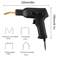 50W Plastic Welding Machine Car Bumper Repair Kit with Staples Automotive Plastic Repair Tool