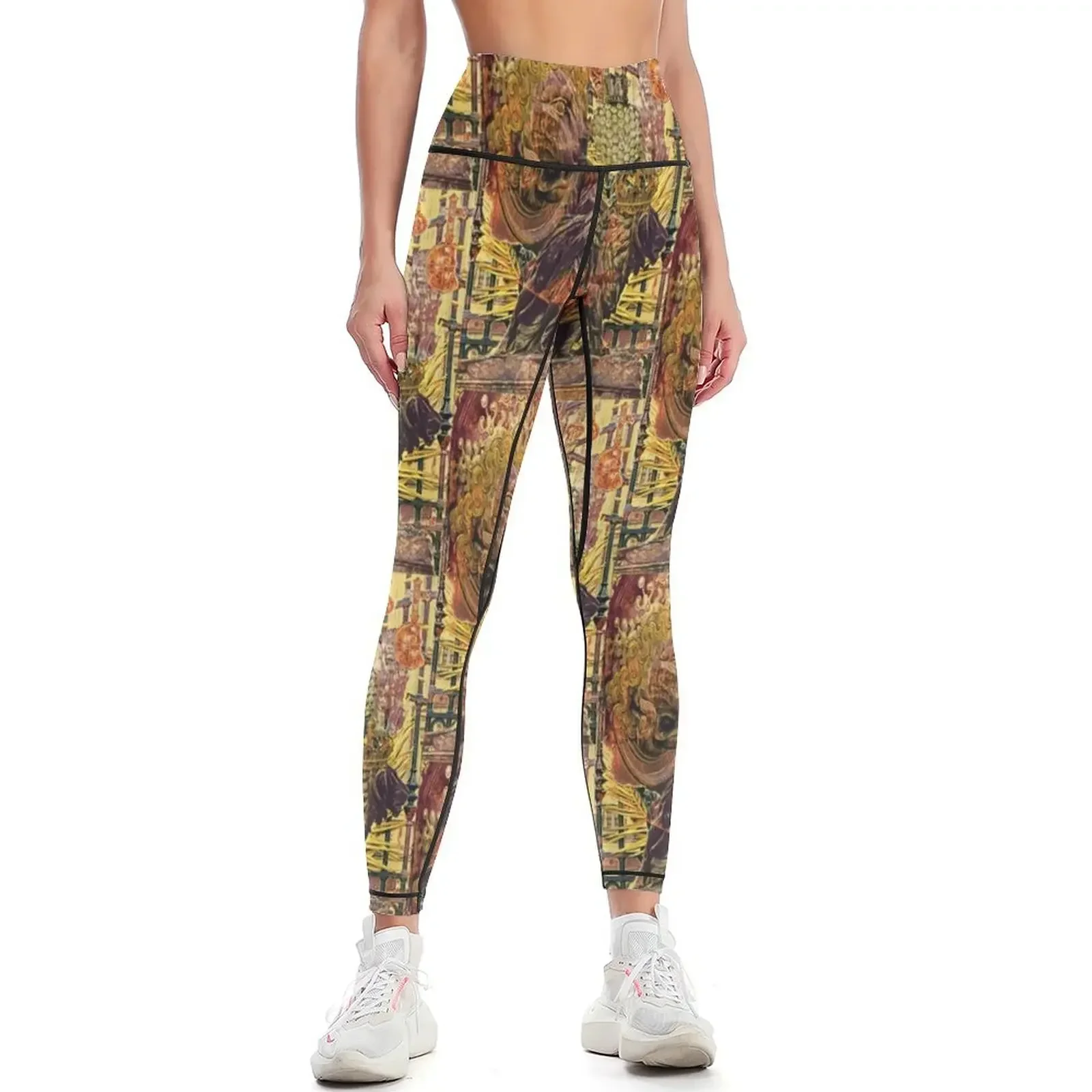 

Ediemagic Leo Leggings gym sportswear woman Pants sport Women's gym trousers Womens Leggings