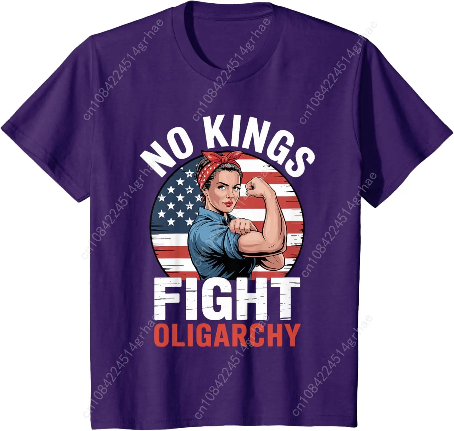 تي شيرت No Kings Fight Oligarchy #4