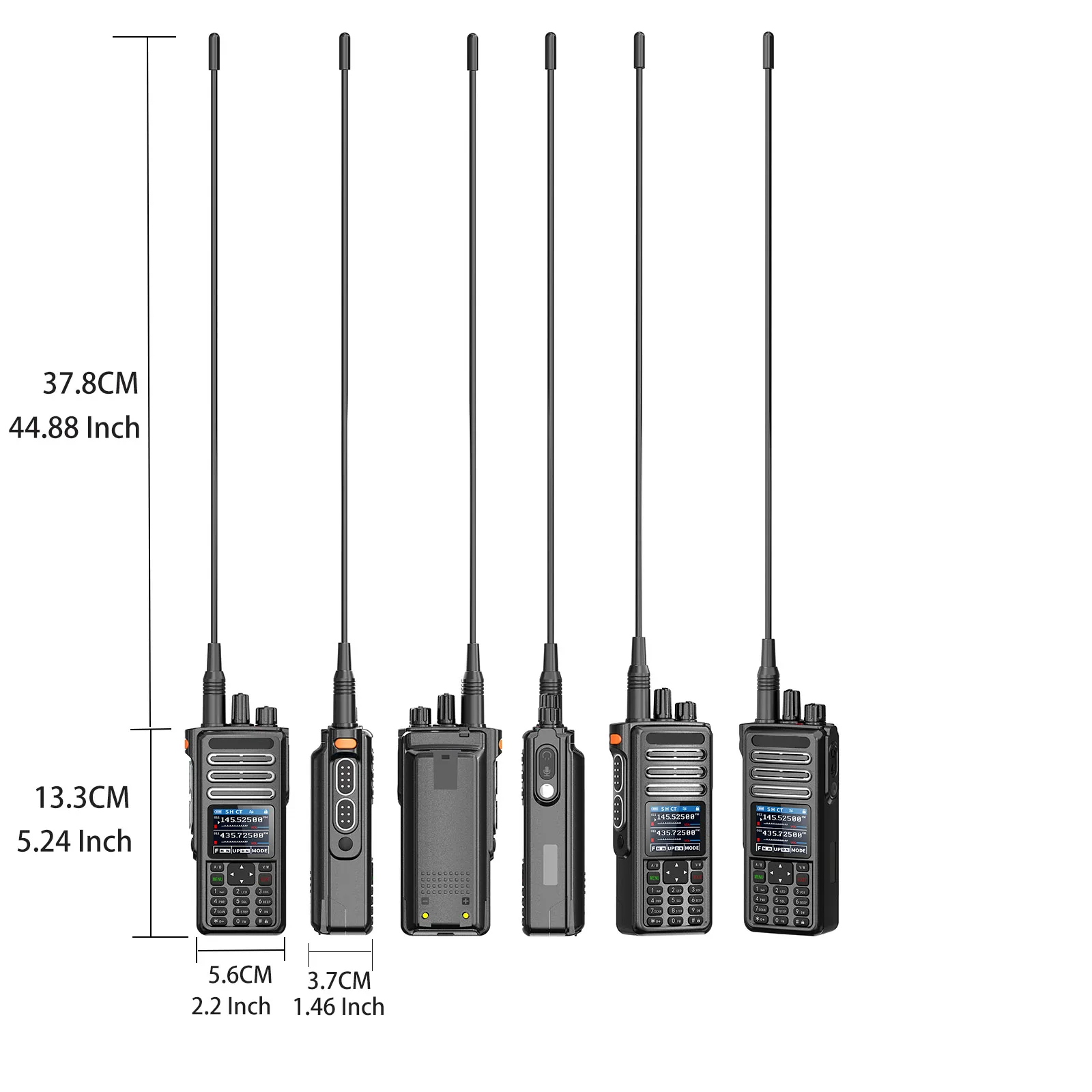 Radtel RT-730 Ip67 Waterdichte 10W Air Band Walkie Talkie Cb Ssb Amateur Ham Ht 199ch USB-C Batterij Noaa Politie Scanner Satcom