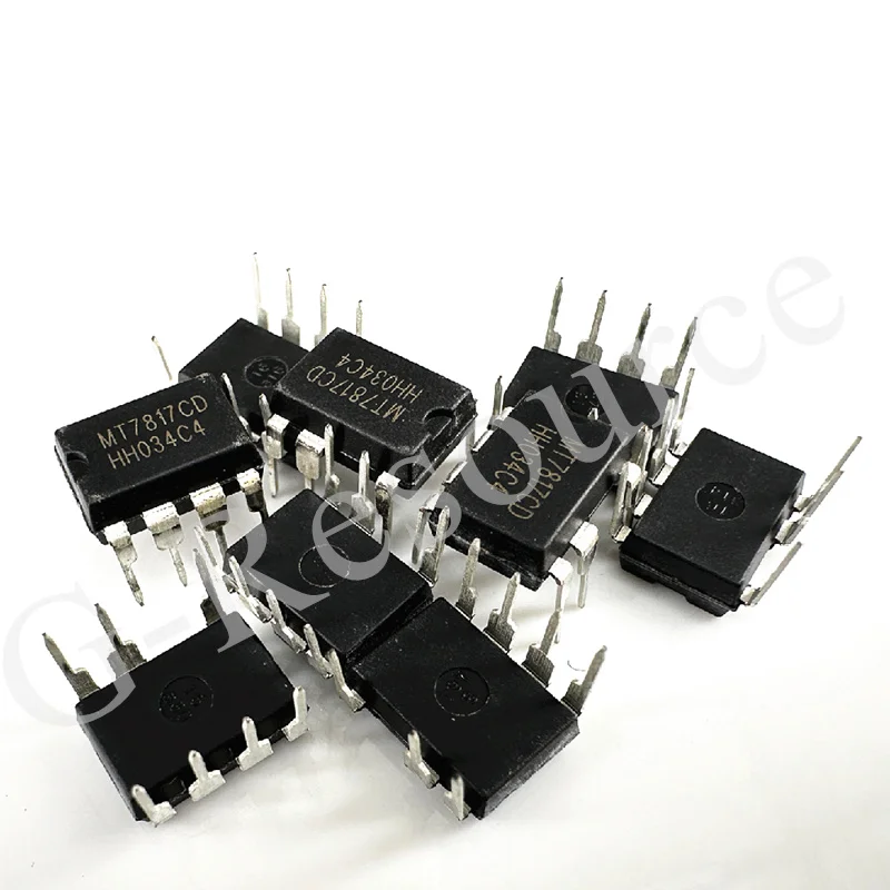 (10pcs) MT7817CD DIP-7 LED non-isolated dual dimming color driver chip