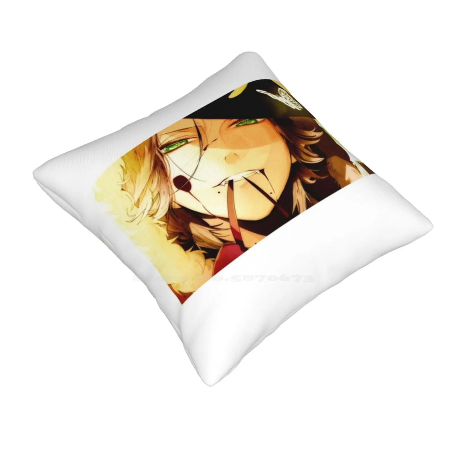 Laito Sakamaki Home Sofa Car Waist Throw Pillowcase Diabolik Lovers Ruki Mukami Azusa Mukami Kou Mukami Yuma Mukami Ayato