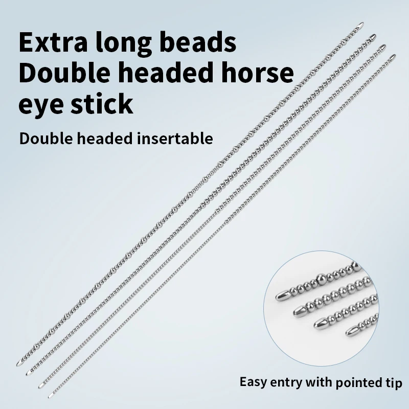 Super Long Uretheral Souding Rod Urethral/Penis Catheter/Plug Prostate Sound Urethra Masturbator/Dilator Catheter Extender view 3
