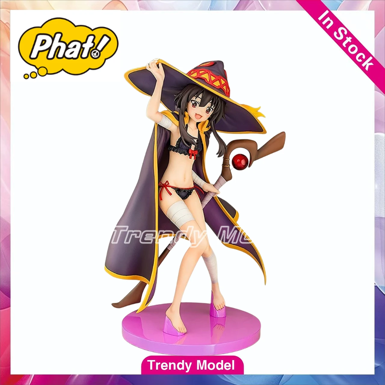 

【TM】Phat Blessings for The Beautiful World Megumin 1/7 Action Figure Model Figures Toys Gift Collection Ornaments