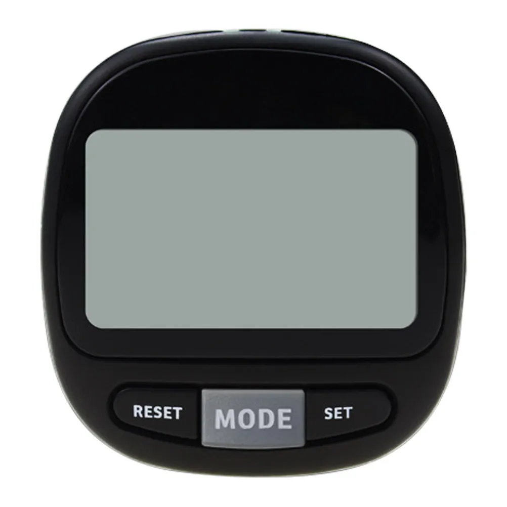 

Набор из 3-х 3D-шагомеров-клипсов: портативный, точный трекер шагов для фитнеса, спорта и пеших прогулок, с ремешком