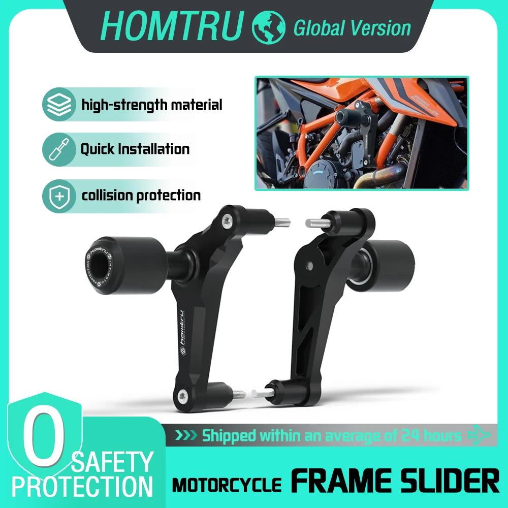 motorcycle modification frame collision and fall prevention slider accessories For KTM 1390 Super Duke R/R EVO 2024-2025