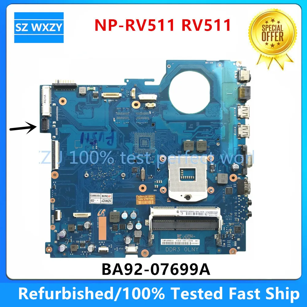 For Samsung RV511 Laptop Motherboard HM55 BA92-07404A BA92-07404B BA92-07699A BA92-07699B GeForce 315M 512MB GPU