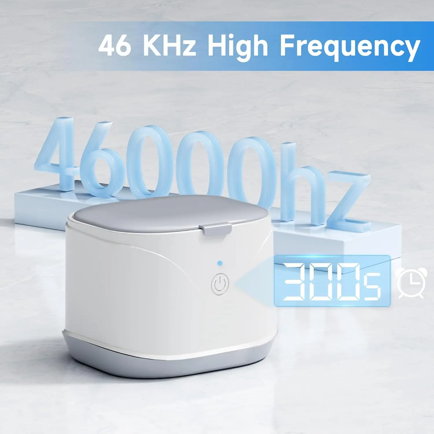 2025 New Ultrasonic Cleaning Machine for Tooth Aligners and Jewelry, Portable Ultrasonic Jewelry Cleaner