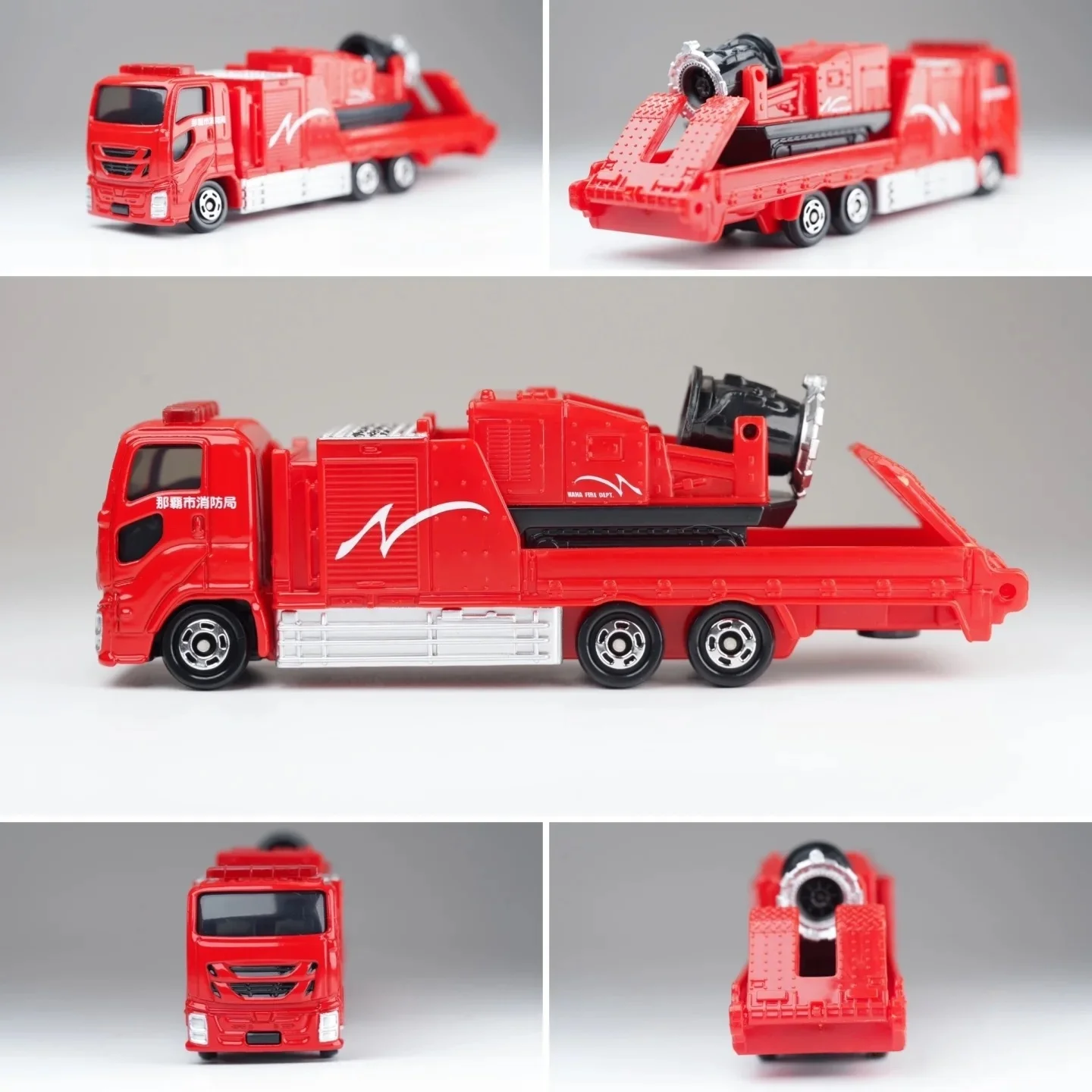 TOMY TOMICA-modelo de coche de aleación de simulación, escalera, motor de bomberos, vehículo de comando de rescate, juguetes para niños, Boutique en caja, regalos coleccionables