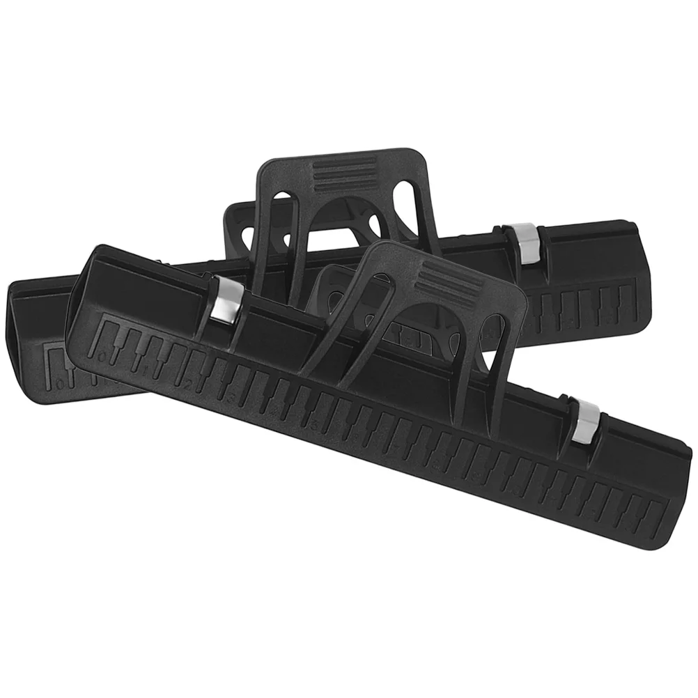 

2 Pcs Holder Clip High Quality Spring Steel Durable Large Music Music Page Sheet Clip Folder Piano Guitar Accessories