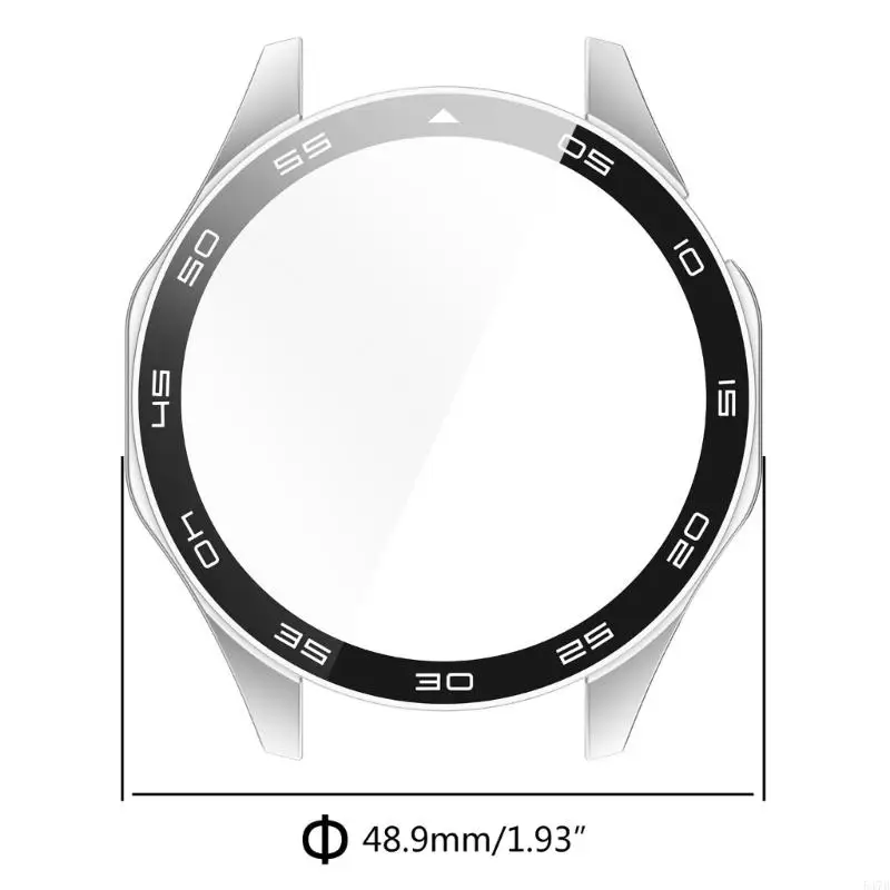 Tempered Glass Watch Protector Bumper Protective Cover for Watch GT4 46mm Repair
