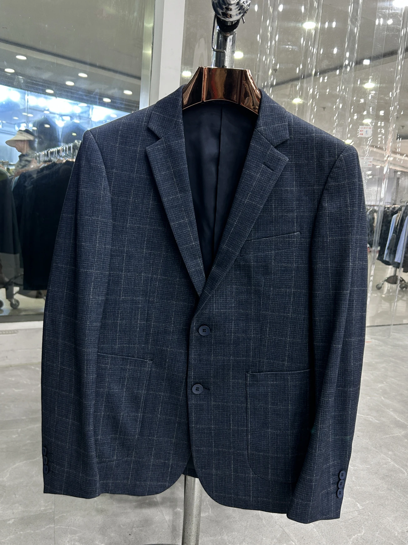 High-End Men's Suit Jacket with Brand Tag Removal 799 Business Casual Style Standard Fit Long Sleeve Spring Autumn Wear