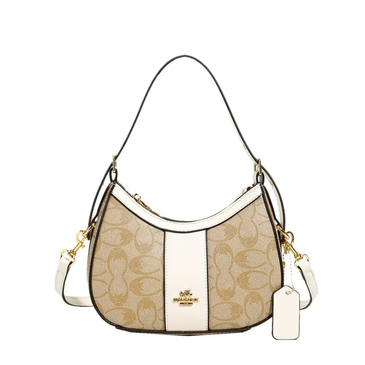 

Модная минималистичная роскошная сумка для подгузников, стильная женская сумка через плечо, однотонная кожаная сумка-мессенджер, простая и элегантная.