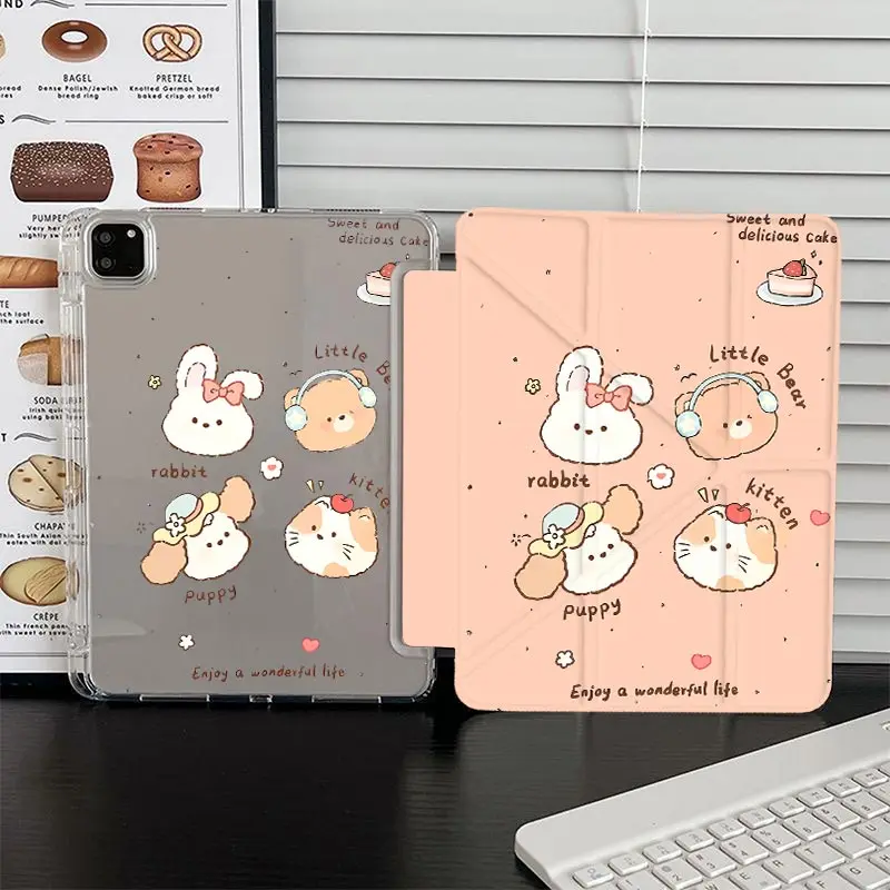 Multi View Angles 3+Y Fold Case For Redmi Pad SE 11 inch Xiaomi Pad 5/6/7 11 inch Redmi Pro2 2025 12.1 Redmi Pad Pro 12.1