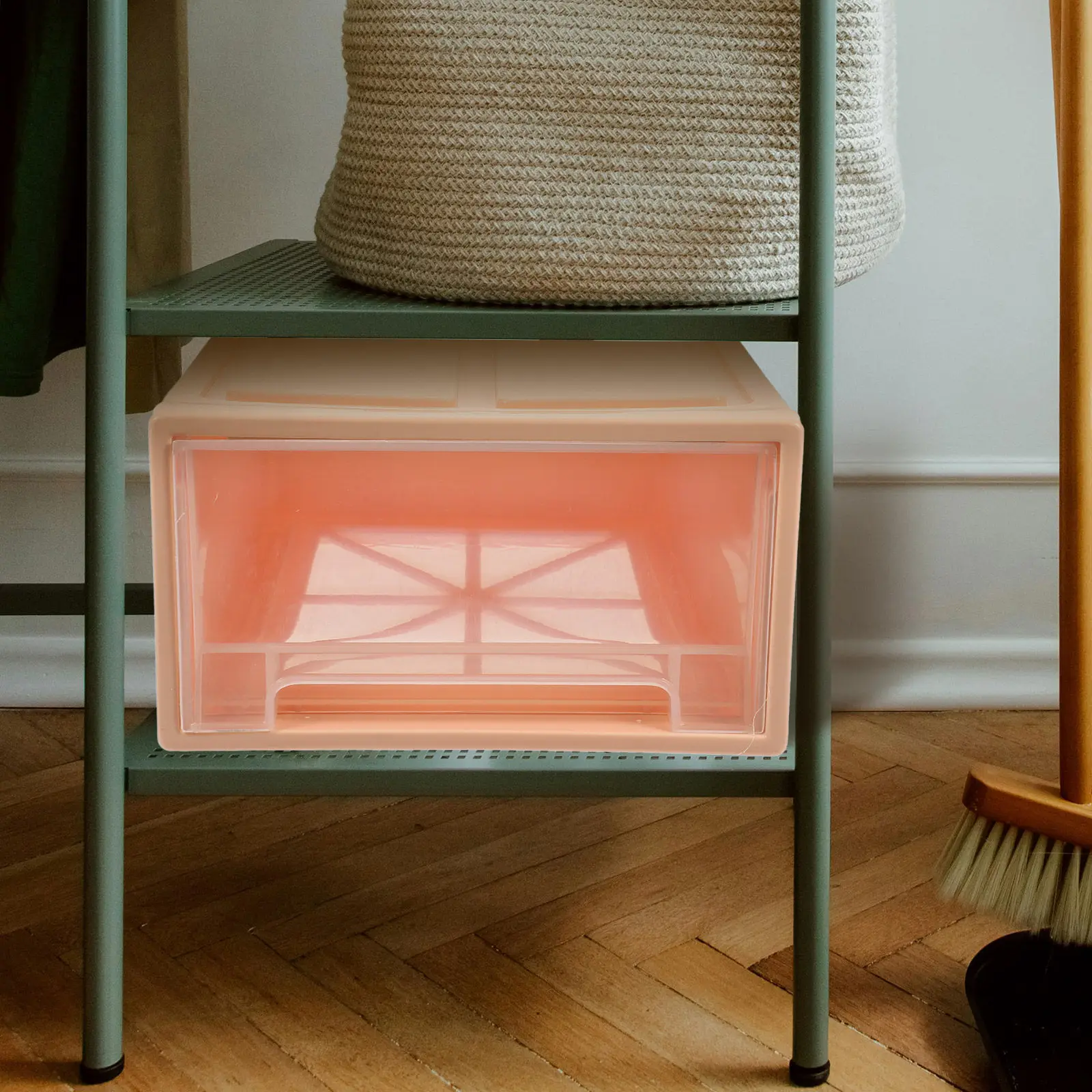 

Настольный органайзер с выдвижными ящиками, пластиковый прозрачный контейнер для хранения, органайзер для косметики для офиса и ванной комнаты