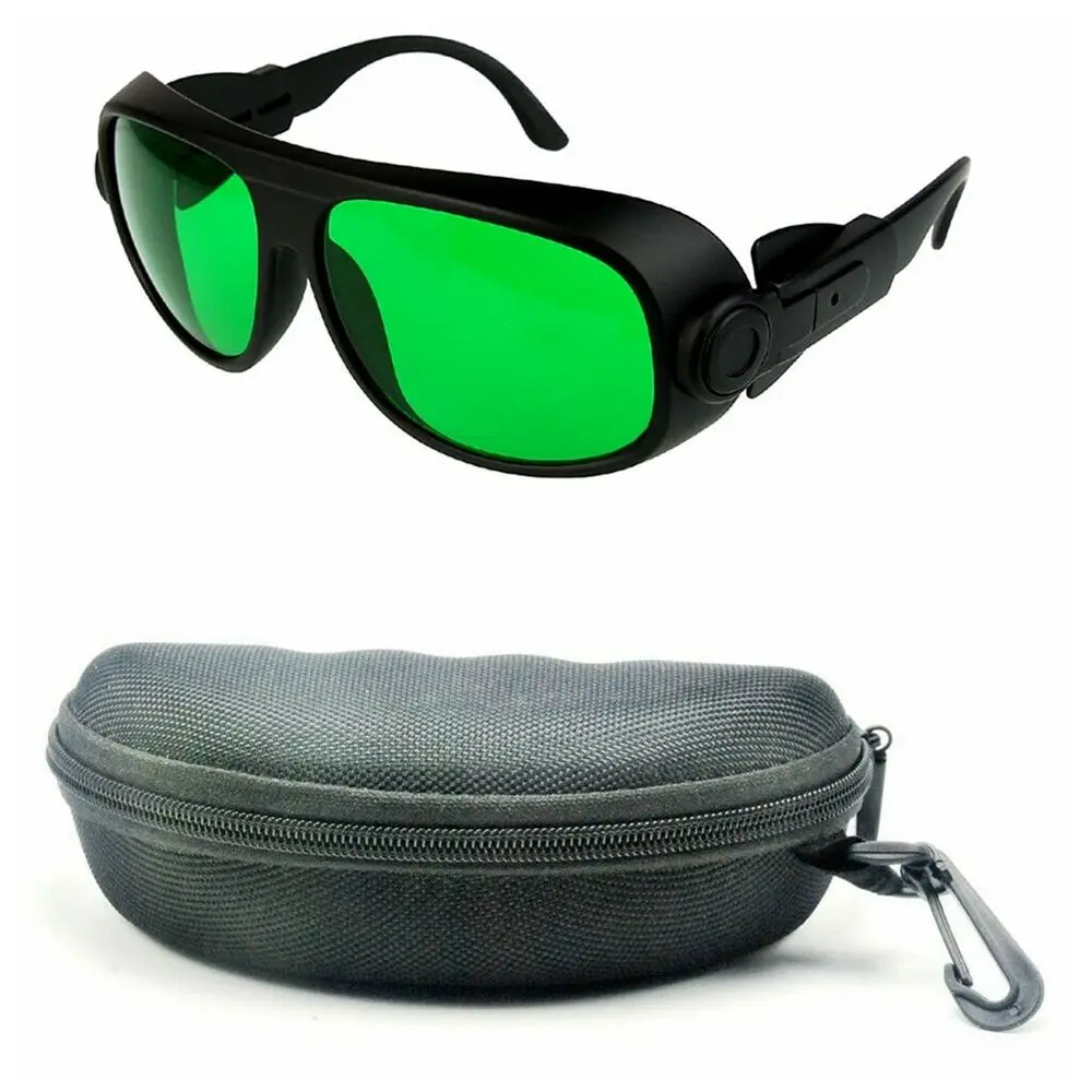

180-430nm & 630-750nm Violet Red Laser Protective Goggles 355nm 405nm 650nm Safety Glasses