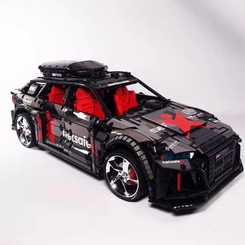 เทคโนโลยีใหม่ MOC- 150275   Avant RS6 Super Sports Car Model Building Kit ผู้สร้างบล็อกอิฐของเล่นสําหรับเด็กของขวัญวันเกิดเด็กชาย