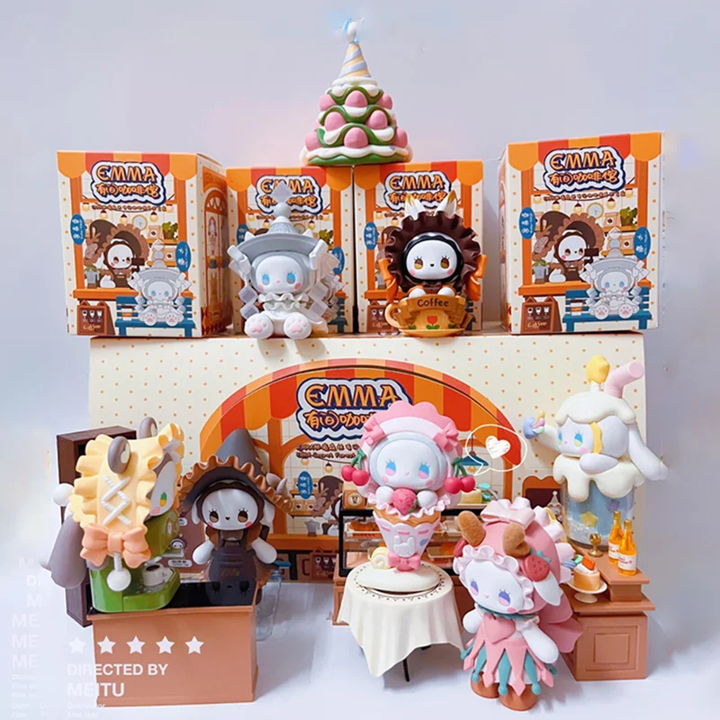 

EMMA Secret Forest Coffee Shop Series слепая коробка аниме фигурка игрушка загадочная коробка орнамент творчество тренд девушка подарок-сюрприз