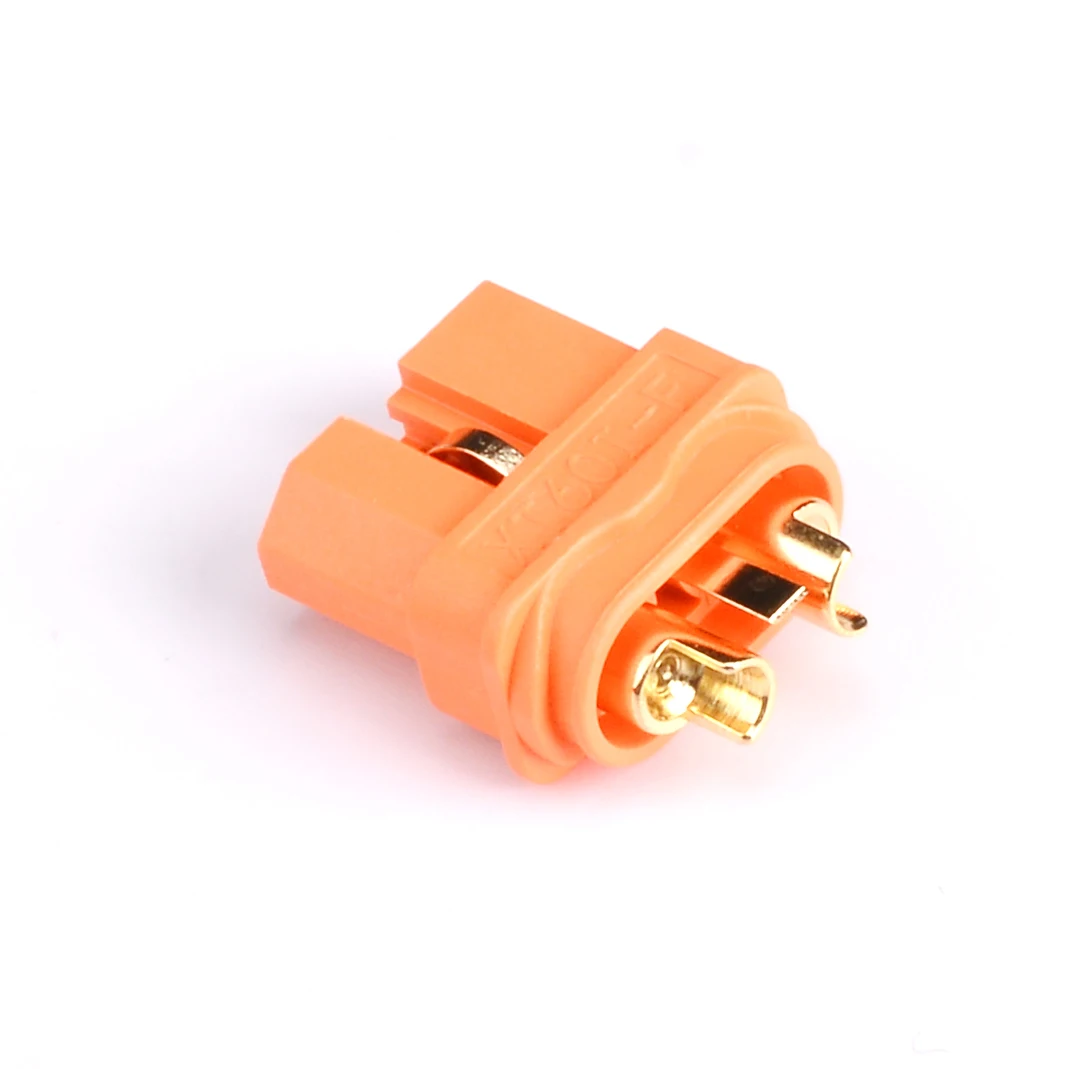 XT60I-F Masculino e Feminino Cabeça Aircraft Model Power Battery Plug, Conector de alta corrente com sinal Pin, XT60IPW-M