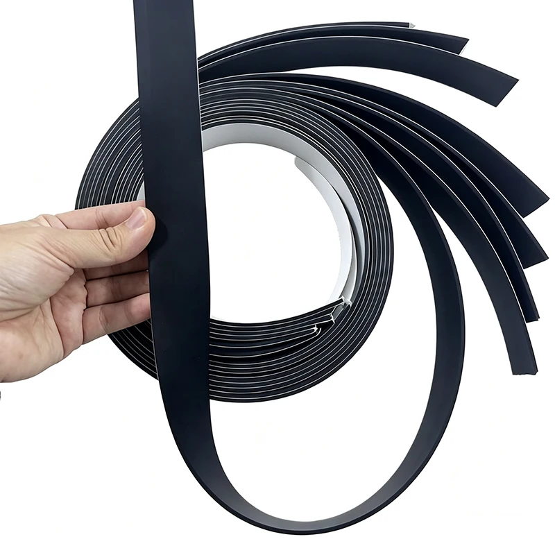 Picture 7: 1~5 Meters Thickness 1~5mm Width10~50mm Black Single Sided Self-Adhesive Silicone Rubber Solid Strip High Temperature Resistant