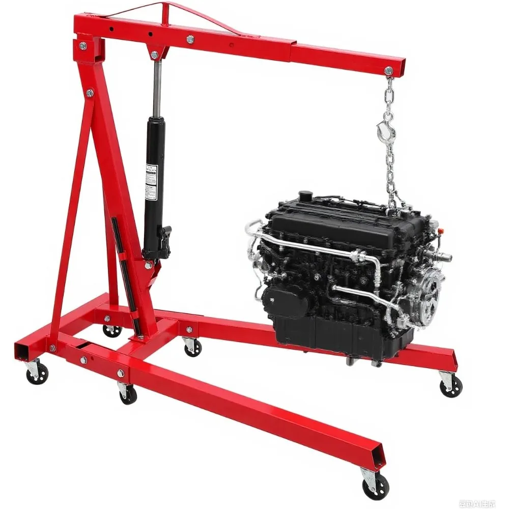 Red Mobile Hydrauli… - image