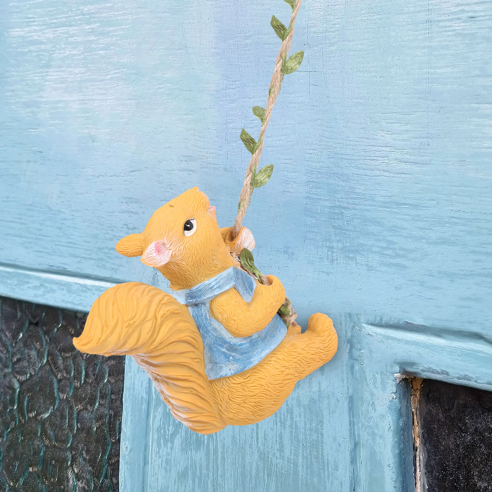 

Cute Wall Decor Resin Statue Animal Hanging Tree Decoration Family Yard Patio Climbing Ornament Outdoor Decorative Figure