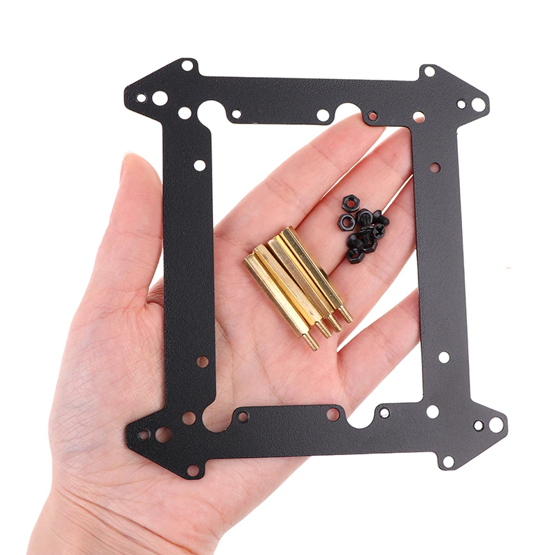 1pc 12cm Fan Hard Drive Bracket SSD 3.5 Inch Hard Drive Bracket Extended Multi-layer Stacking Bracket Computer Accessories