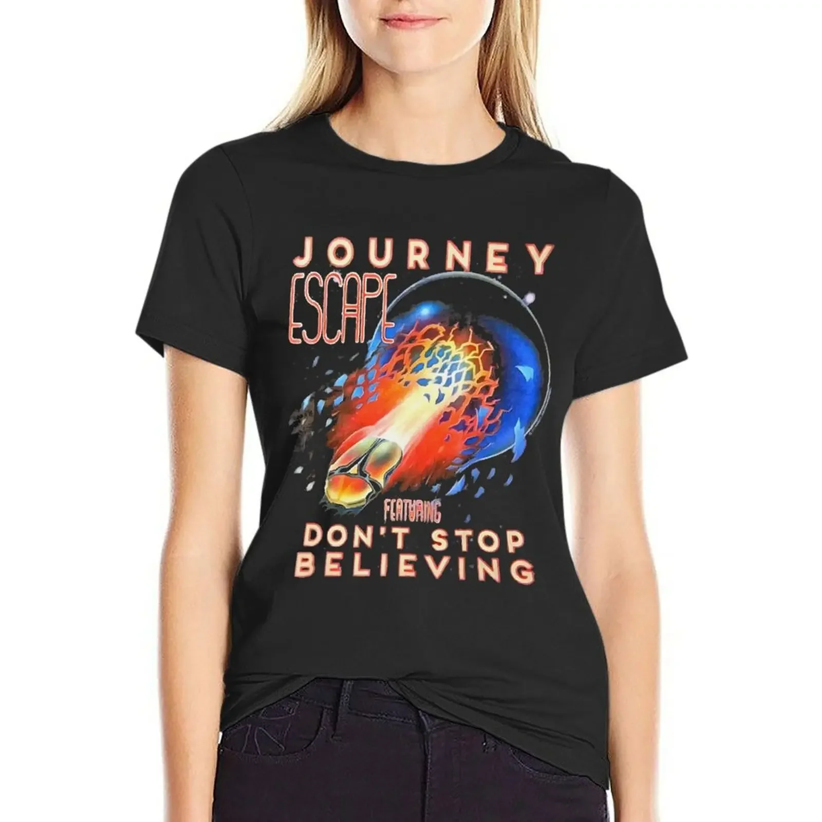 

Escape Journey Legendaris T-Shirt animal print shirt for girls sublime sports fans Woman fashion