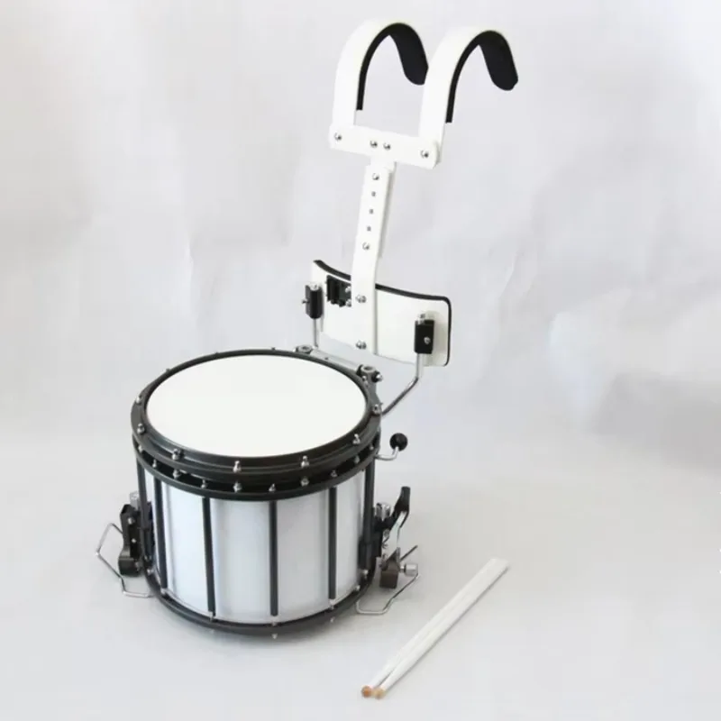 High Quality Professional With Carrier 14*12 High Tension Marching Snare Drum