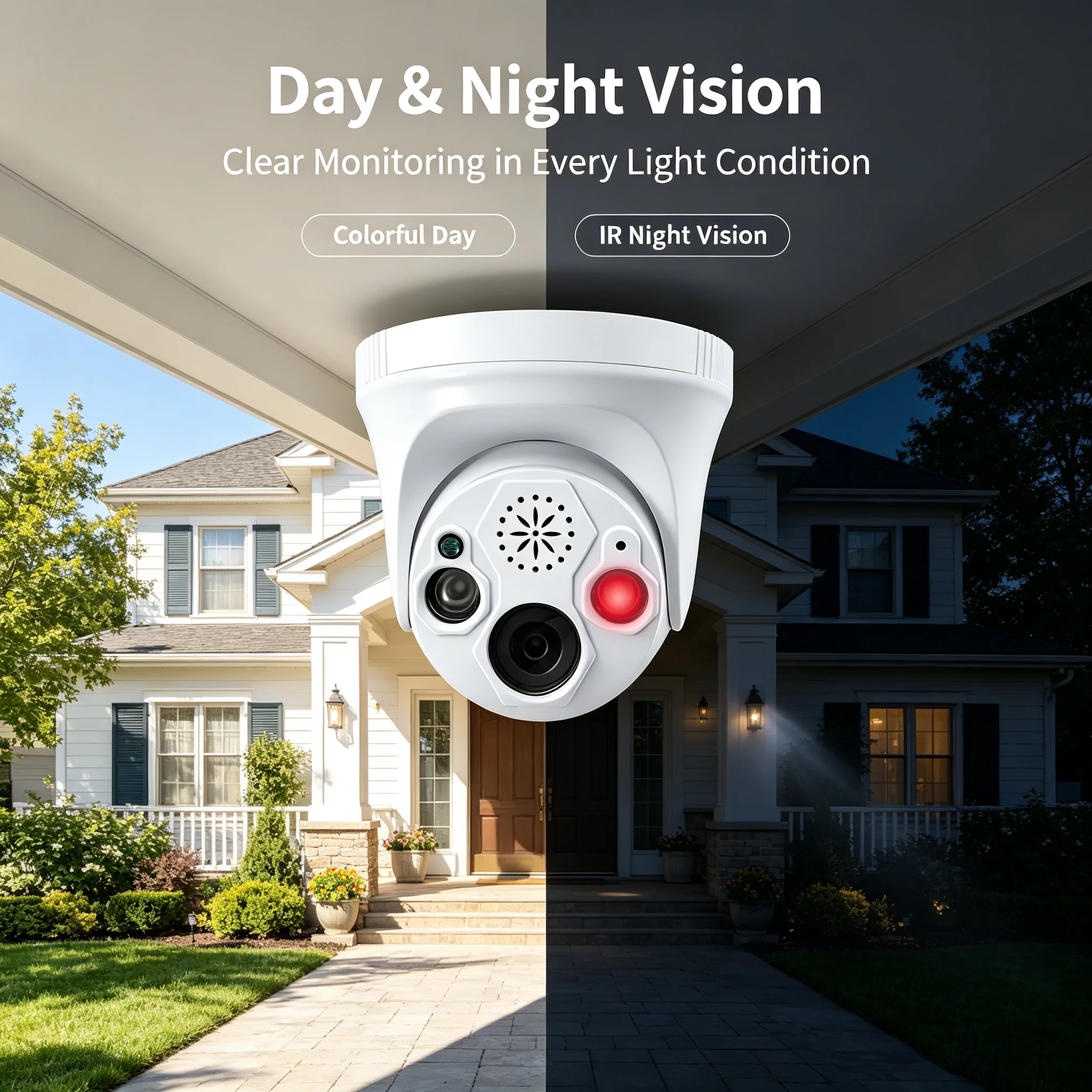 HJT 2MP 5MP WiFi Home Surveillance камера ONVIF Motion Detection IR Night Vision Two Way Audio IP камера H.265