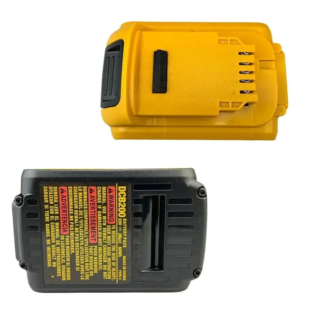 Dla DeWalt 20V 3/4/5Ah DCB203 wymiana baterii 18v 20Volt Max akumulatory litowo-jonowe DCB206 DCB205 DCB204 DCB200 elektronarzędzia