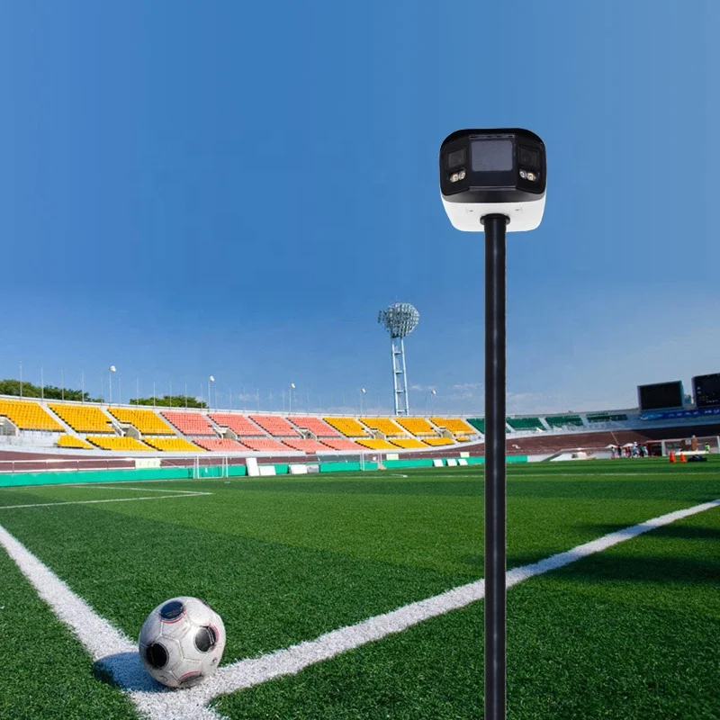

Product AI Tracking Waterproof Action 4K Video Soccer Pickleball 180 Panoramic Camera for Football Match