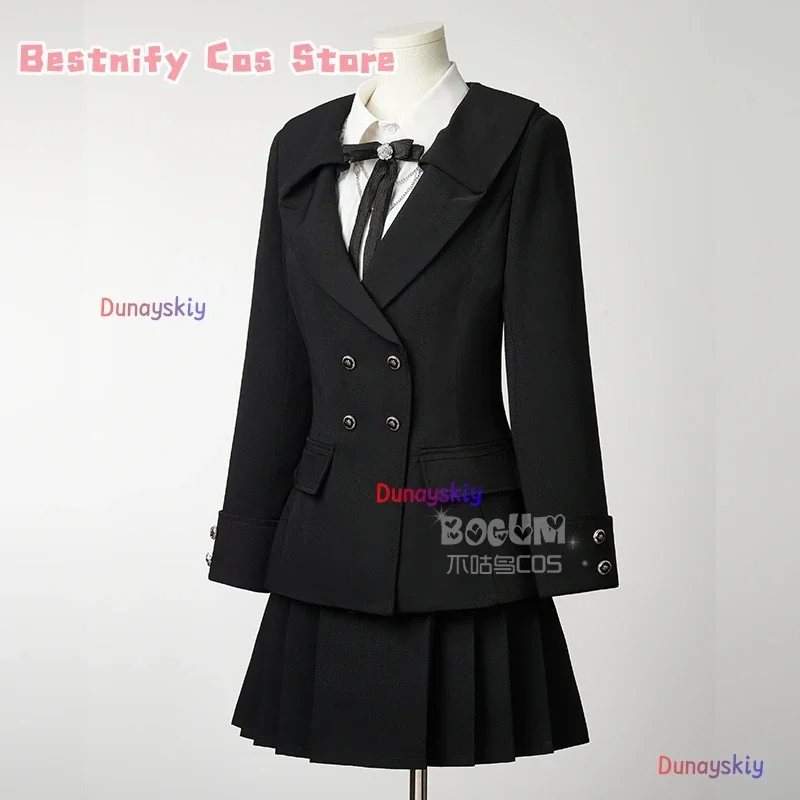 أزياء كوسبلاي لوف آند ديب سبيس البطلة كوسبفريه زي شعر مستعار حلم مقدمة جيراي كي موحدة تنورة أقراط Abysswalker حفلة الهالوين