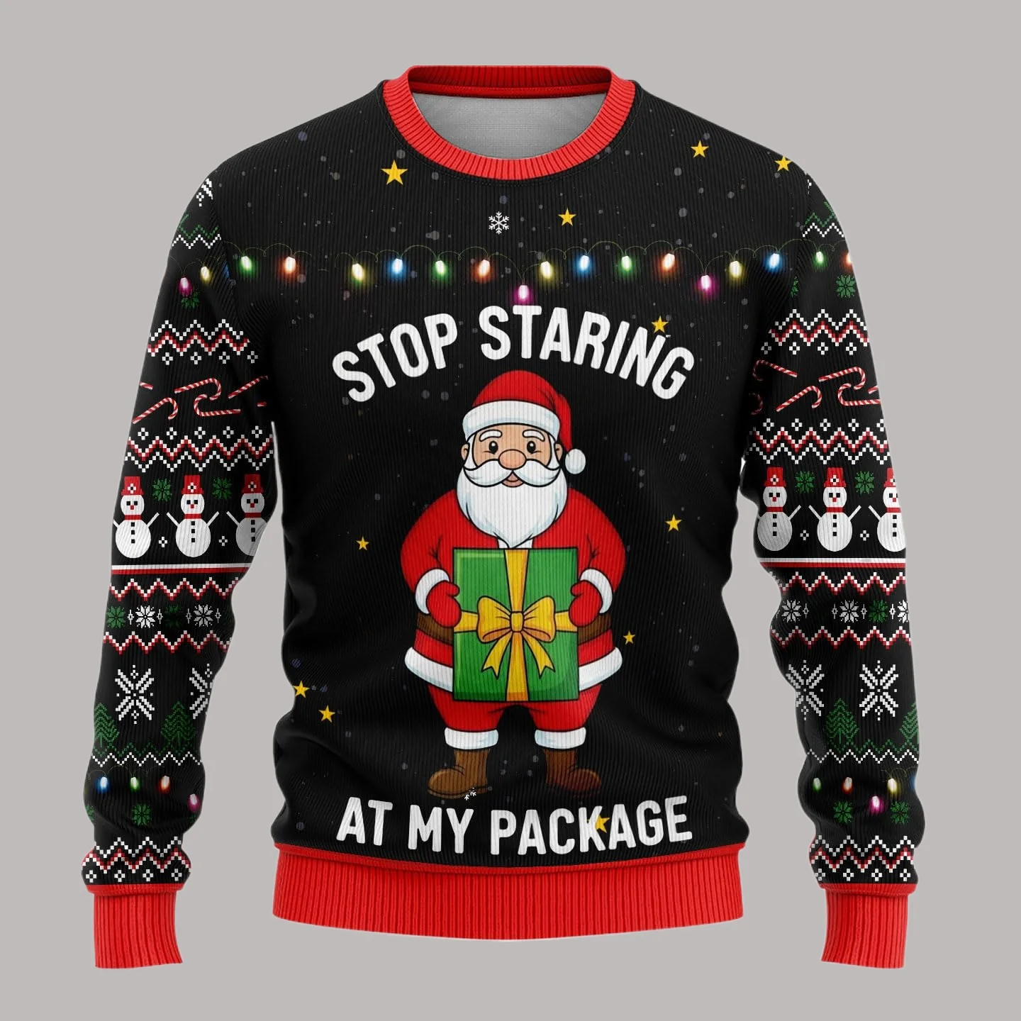 2026 النساء الرجال البيرة القبيح عيد الميلاد سترة ثلاثية الأبعاد مضحك ملابس منقوشة بكم طويل س الرقبة عيد الميلاد البلوزات القمم البلوز عيد الميلاد البلوز #4