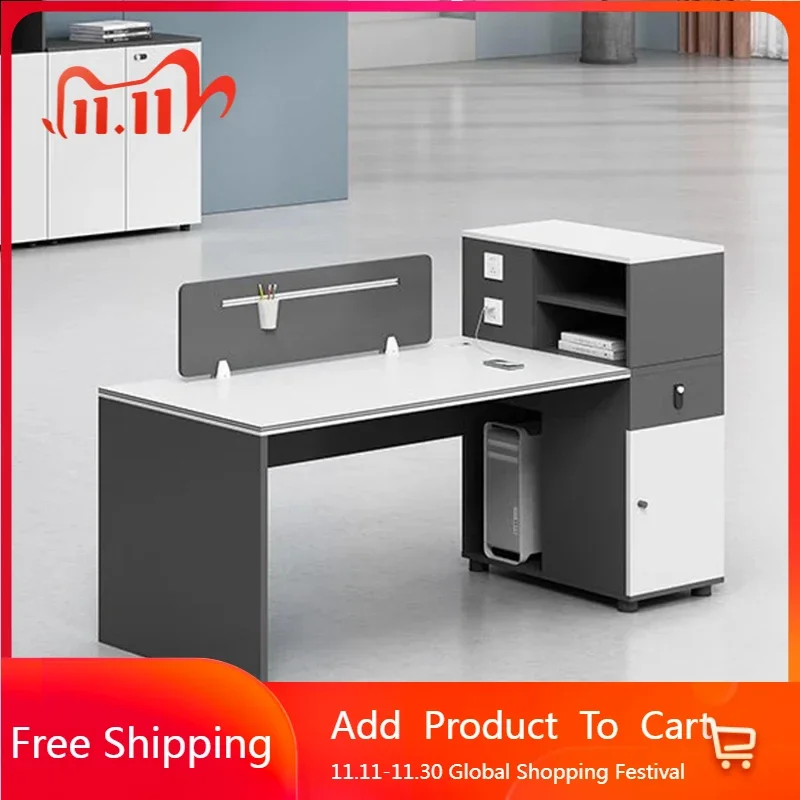 

Современный деревянный офисный стол для учебы, компьютерных игр, спальни, ящика, офисный стол, дизайн приема, эстетическая мебель для дома Ufficio