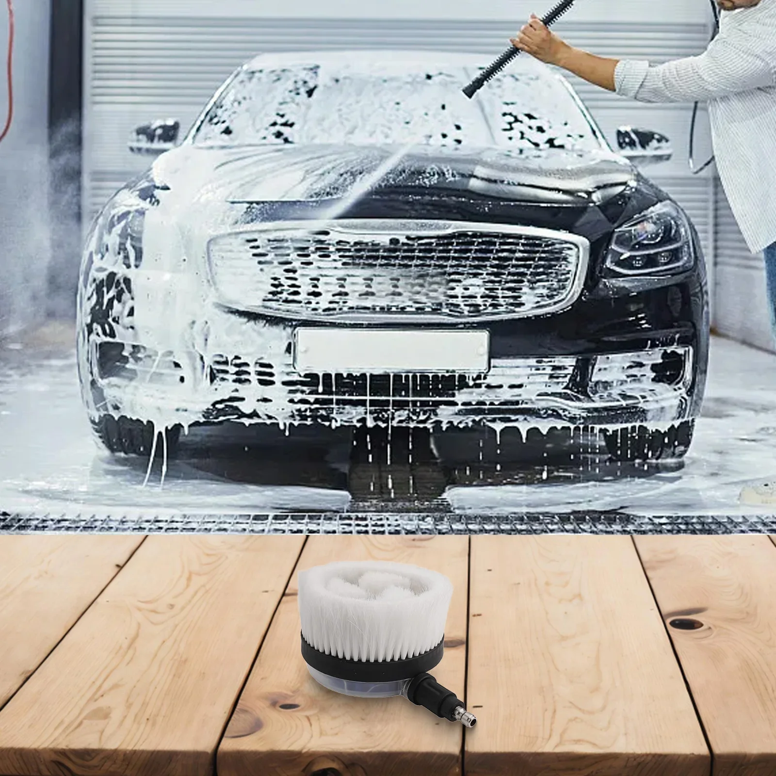 

Easy Connection Car Wash Tools Package Content Powerful Cleaning Product Name Rotating Specifications Bicycles