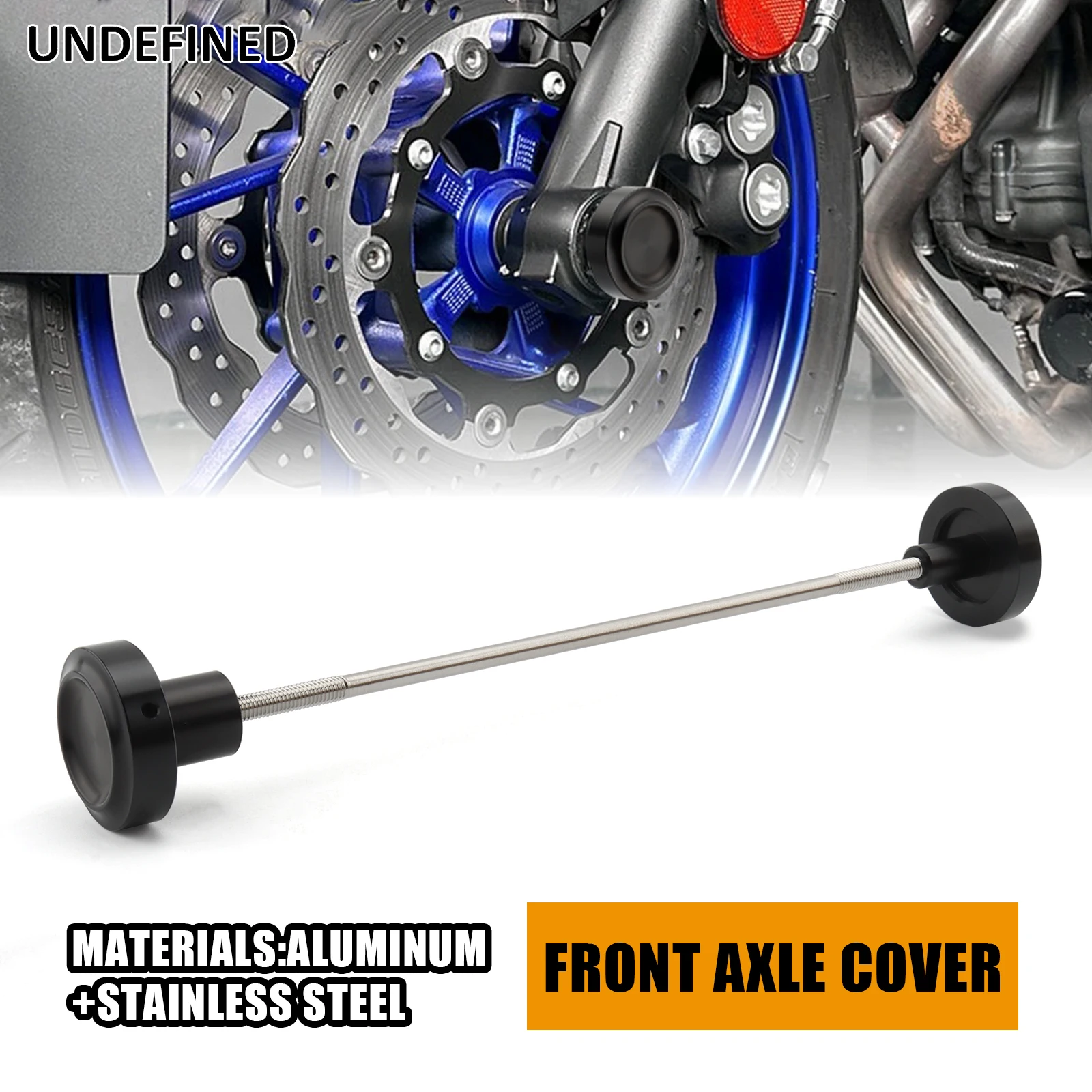 

Motorcycle Aluminum Front Rear Axle Nut Caps Covers Black Chrome For Harley Softail Fat Boy Street Bob Breakout 2018-2024