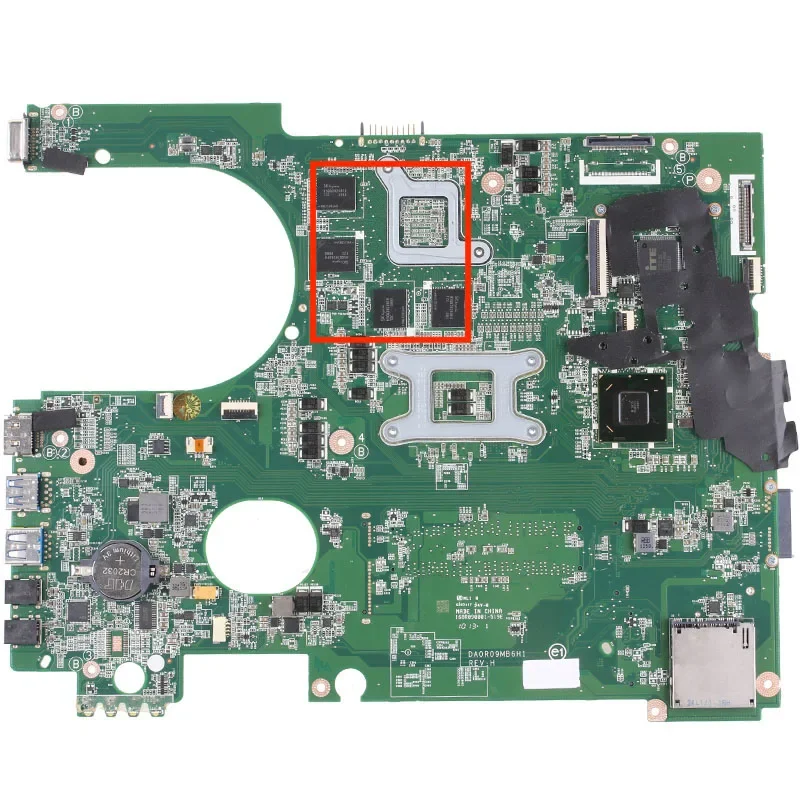 Suitable for Dell Inspiron 17R N7720 7720 Motherboard CN-072P0M 072P0M DA0R09MB6H1 Mainboard 100% tested fully work