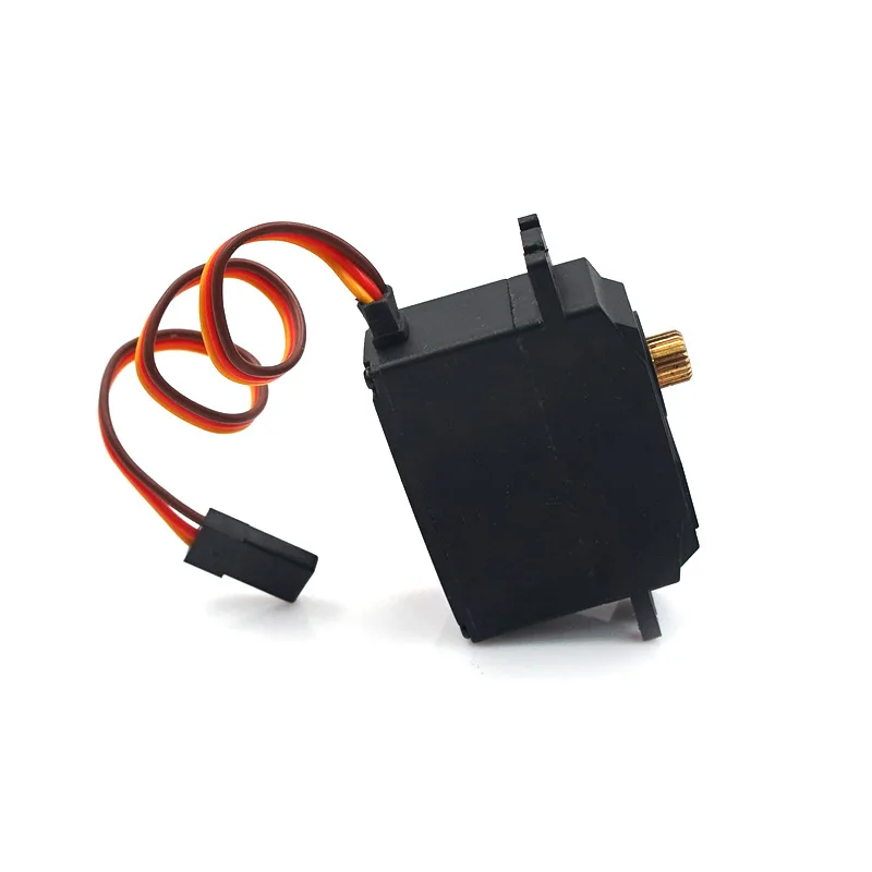 Servo de engranaje de Metal sin escobillas de tres cables para Wltoys 12428, 12423, 12427, 12429, 1/12, piezas de actualización de coche RC, accesorios