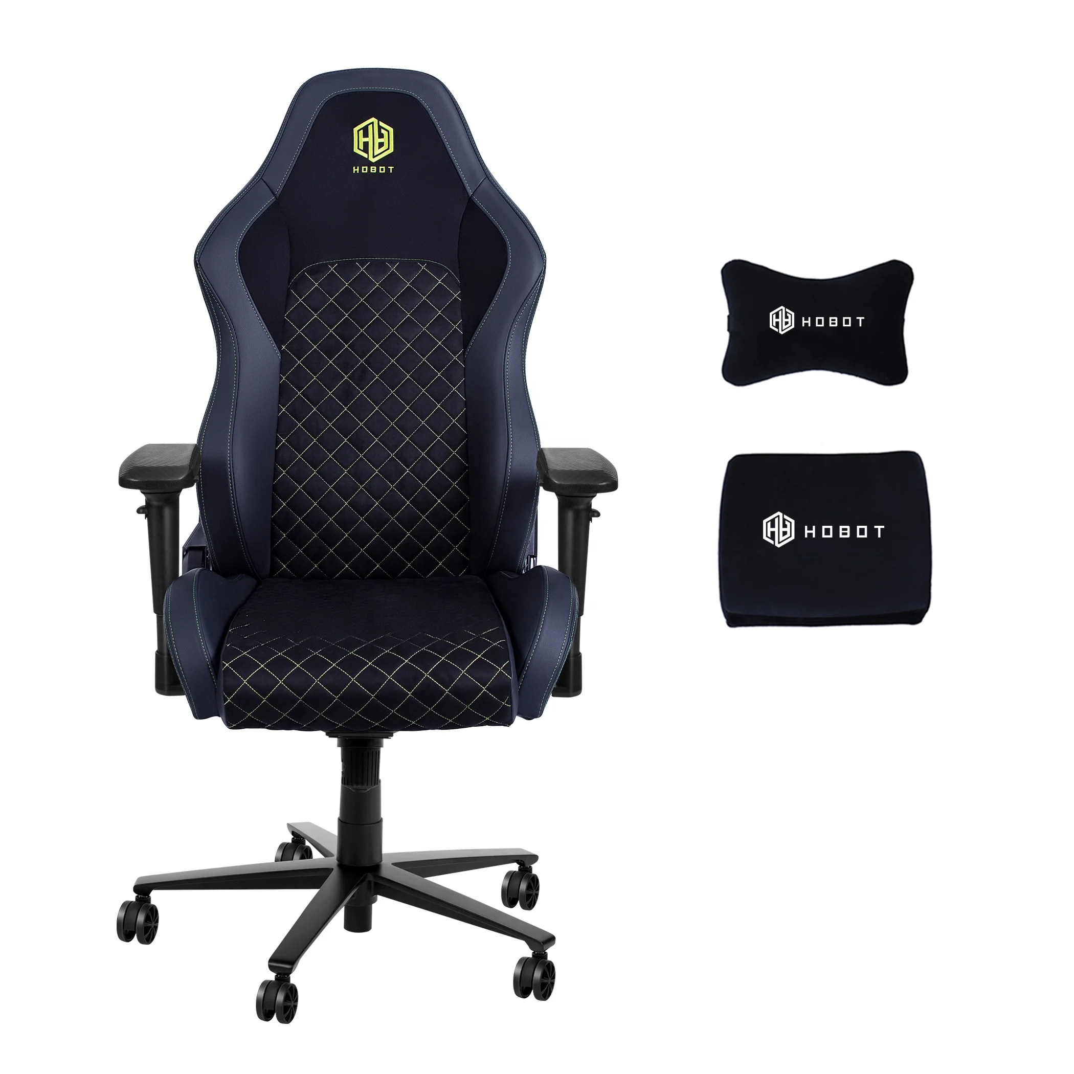 

Big Tall Racing Style Executive Gaming Chair Adults Teens 400lb Capacity Stainless Steel 4D PU Leather Comfortable Butterfly