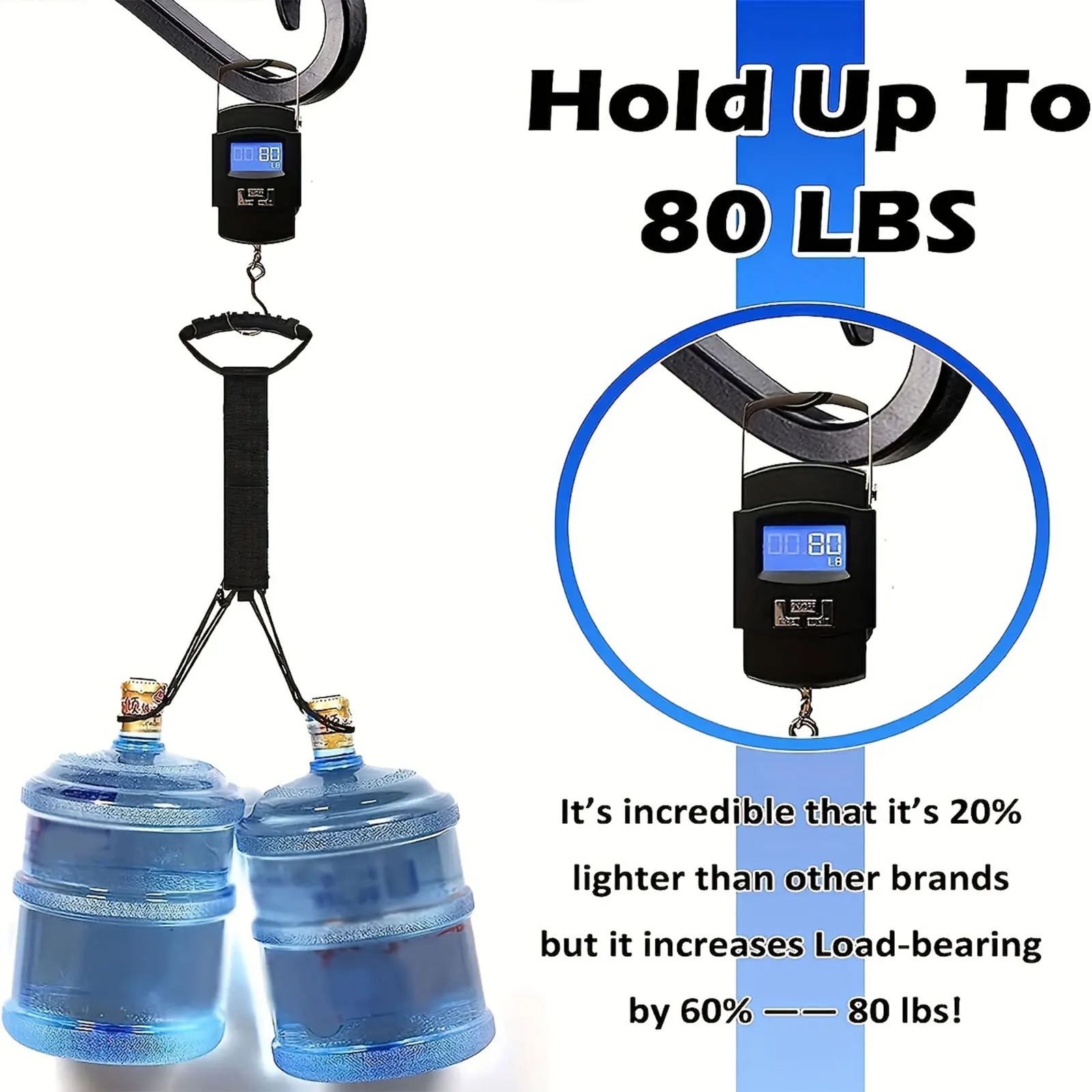 22 inch Black - Storage Straps by Storage -Extension Cord Organizer Vacuum Hose Holder Shop Storage Water Hose Organizer