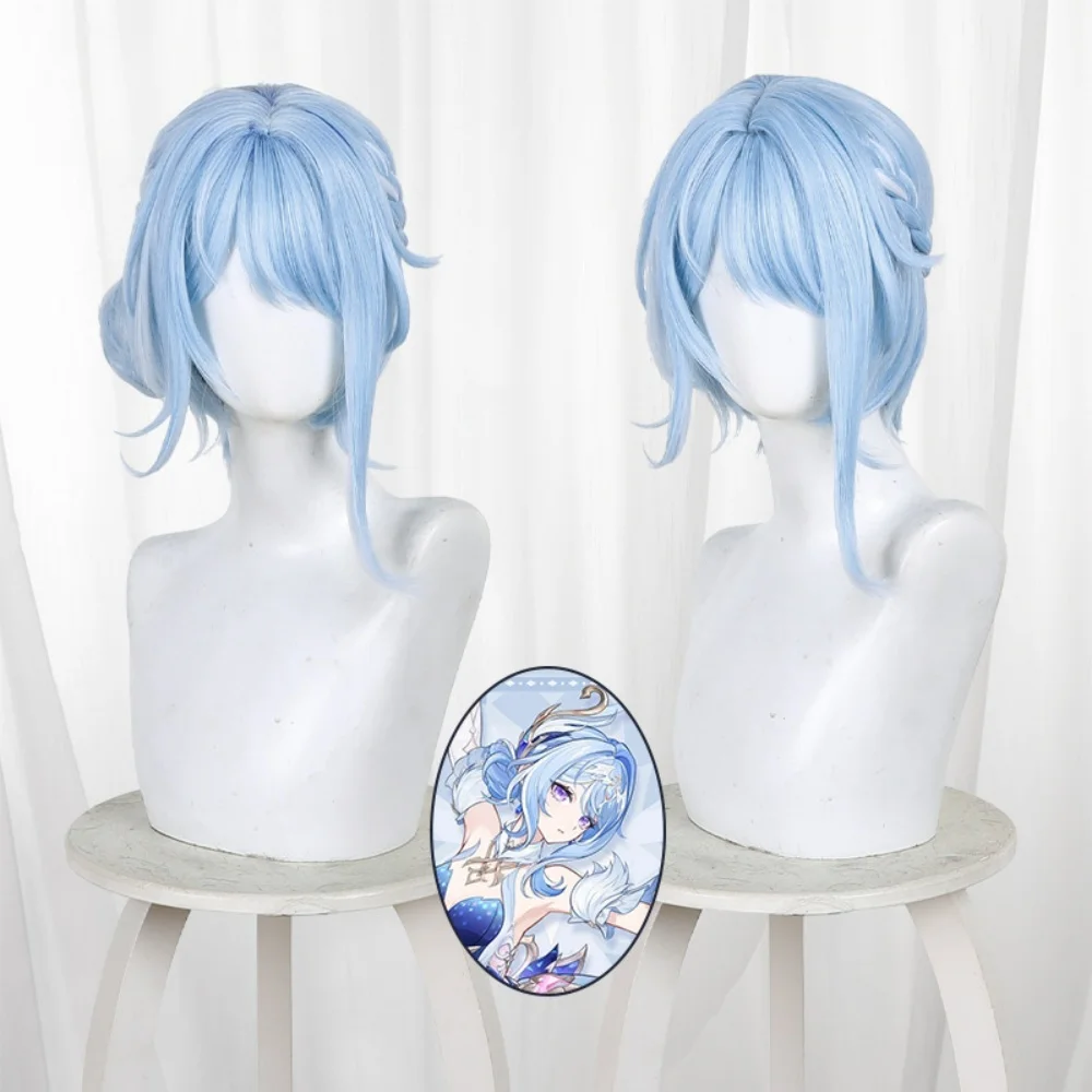 Game Genshin Impact Odette Cosplay Wig Odette Wig Rose Net Halloween Party