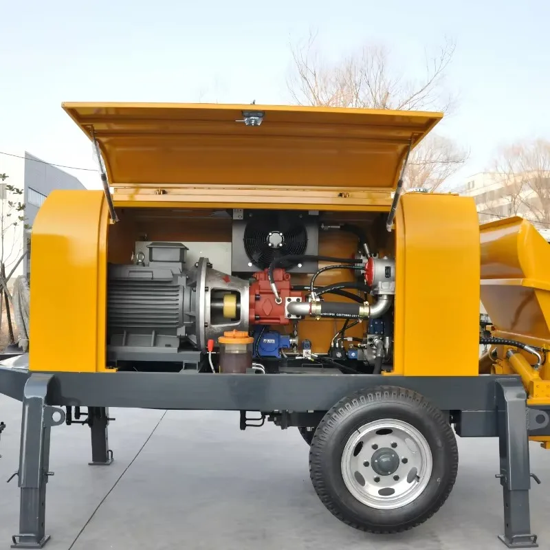 Customized Invest In Longevity Choosing The Proven Diesel Concrete Pump Developed By