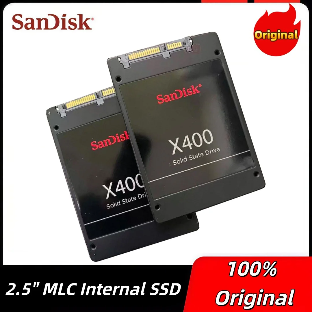 

Original Sandisk X400 Series 2.5" 256GB MLC Internal SSD SATA 6Gbps Solid State Drive For Desktop Laptop SSD SATA