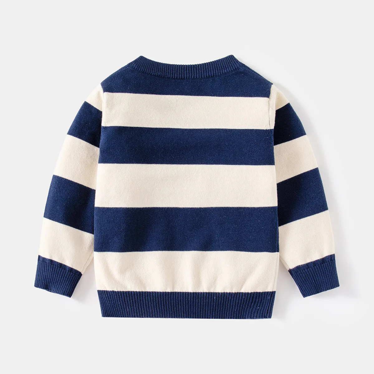 Striped Boys Sweaters Elegant Toddler Kids Pullover Spring Winter Children\'s Clothes