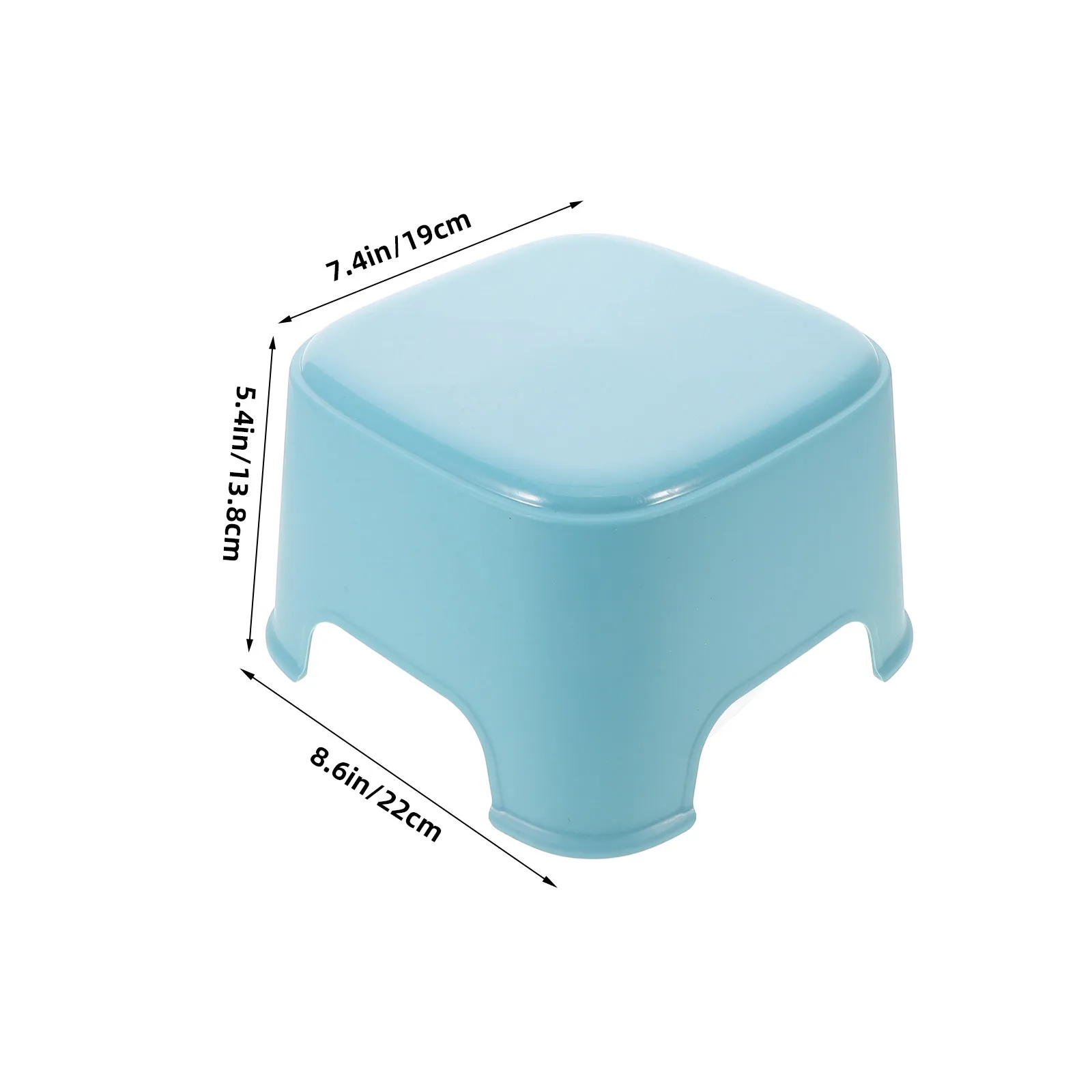 Colored Toddler Step Stool Kids Stool Bathroom Toilet Ergonomic Design Safe Comfortable Plastic Non Slip Shower Potty Seat