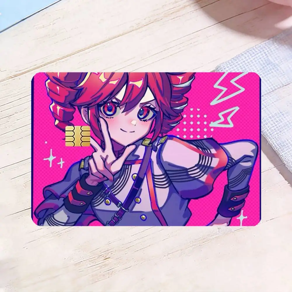 Virtual Kasane HD Waterproof Card Skins Protective Stickers for Credit Bank Game Cards