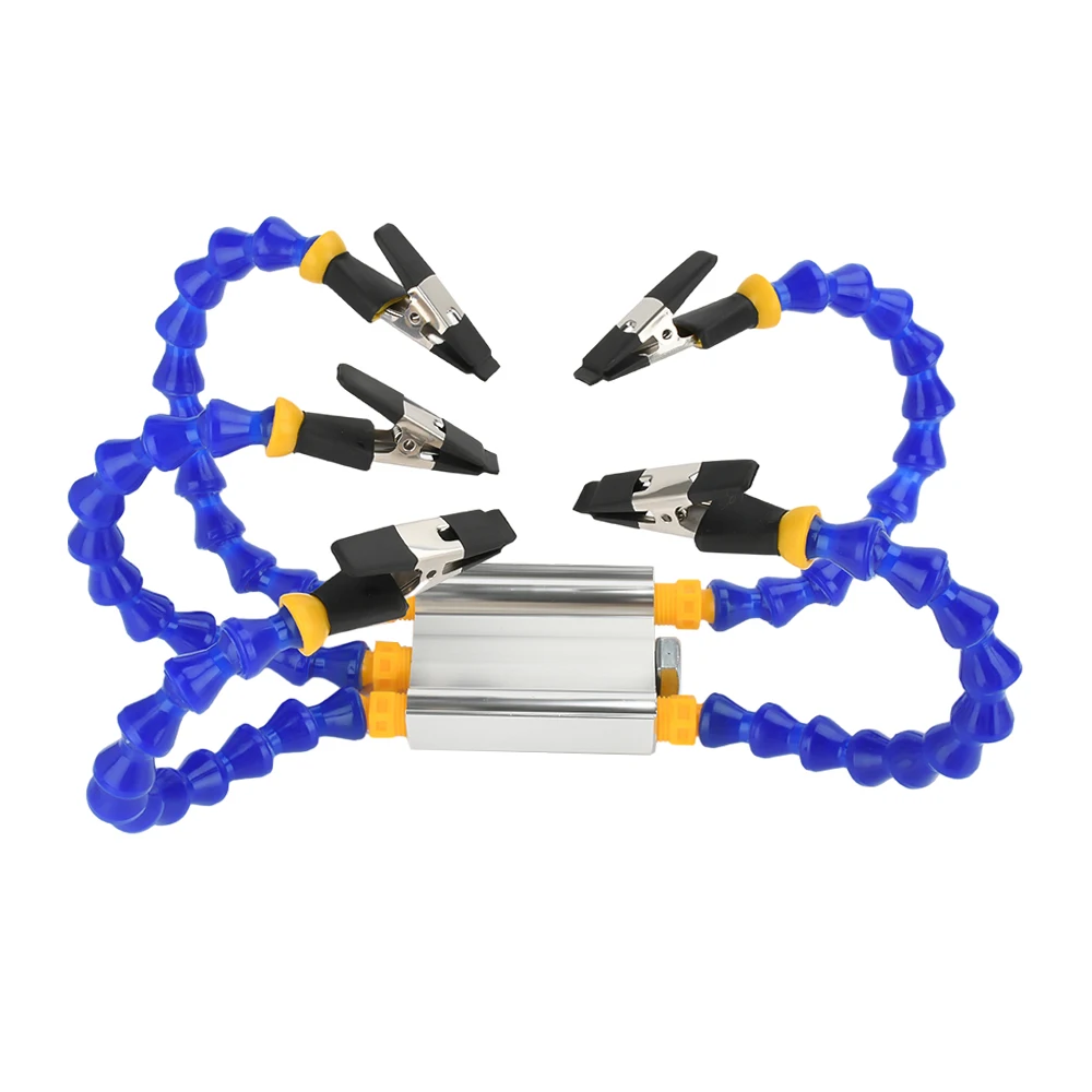 

Octopus Welding Table Fixture Welding Repair Fixed Bracket Pcb Circuit Maintenance Auxiliary Fixing Clip 2/3/4/5 Flexible Arms