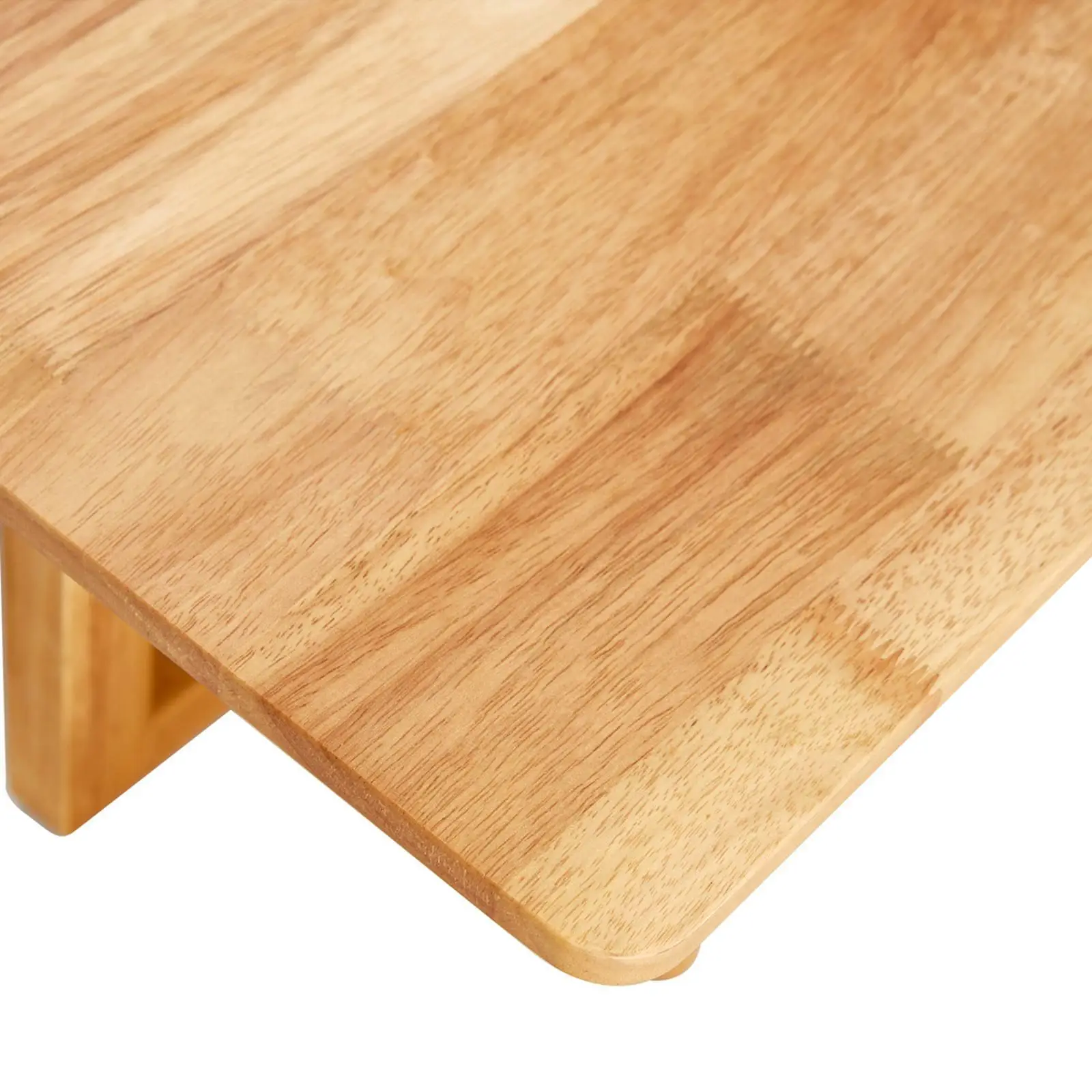 Стильный прямоугольный деревянный стол с имитацией современной жизни